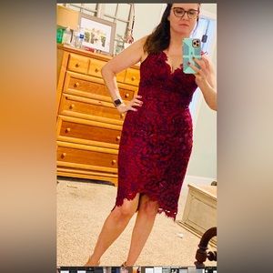 Eliza J lace cocktail dress. Size 4.